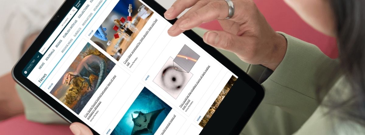 Connecting readers with science that matters.